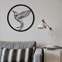 Wallity Payidar Accesorio de pared de metal Negro